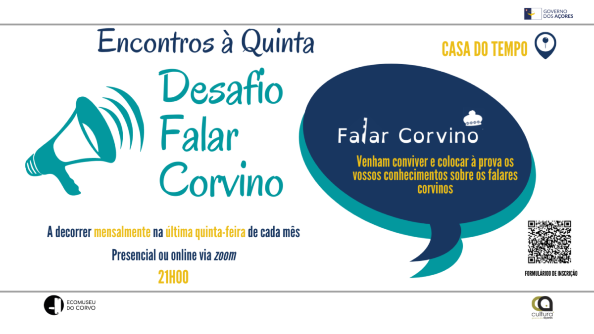 Encontros à Quinta- Desafio Falar Corvino's featured image