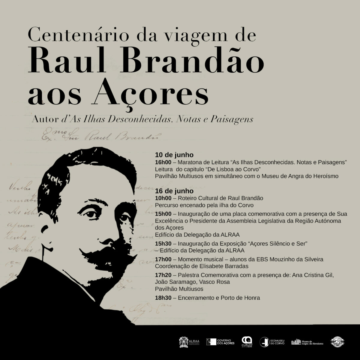 Centenário da Viagem de Raul Brandão aos Açores's featured image