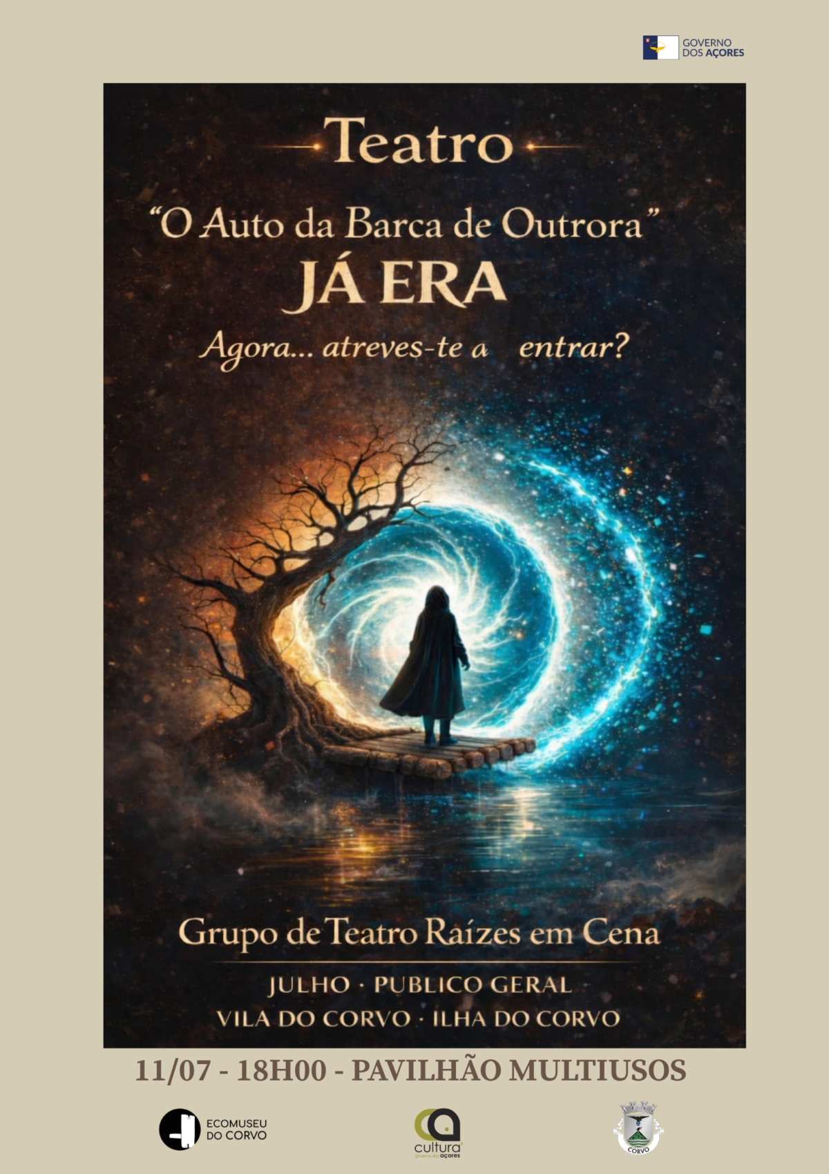 Teatro: “O Auto da Barca de outrora, JÁ ERA! Agora… Atreveste a Entrar”'s featured image
